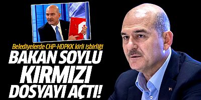Bakan Soylu kırmızı dosyayı açtı: 74 belediyeye terör soruşturması
