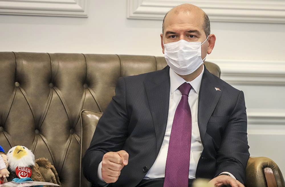 Bakan Soylu, Sahil Gözetleme Radar Sistemi’ne ait 13 istasyon kurulduğunu açıkladı