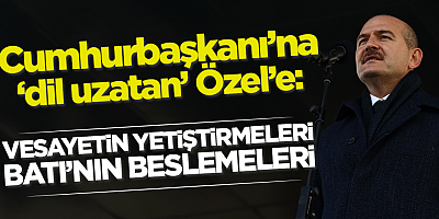 Bakan Süleyman Soylu'dan Özgür Özel'in sözlerine sert tepki   