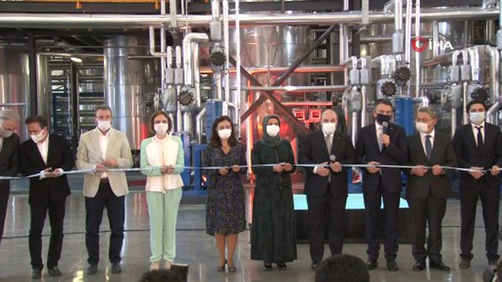 Bakan Varank ile Bakan Pakdemirli, Tuzla’da enzim fabrikası LIVZYM Biyoteknoloji’nin açılışına katıldı