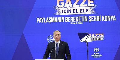 Bakan Yerlikaya: Filistin davası, insanlık vicdanının imtihanıdır