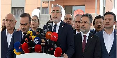 Bakanlar deprem bölgesinde... 