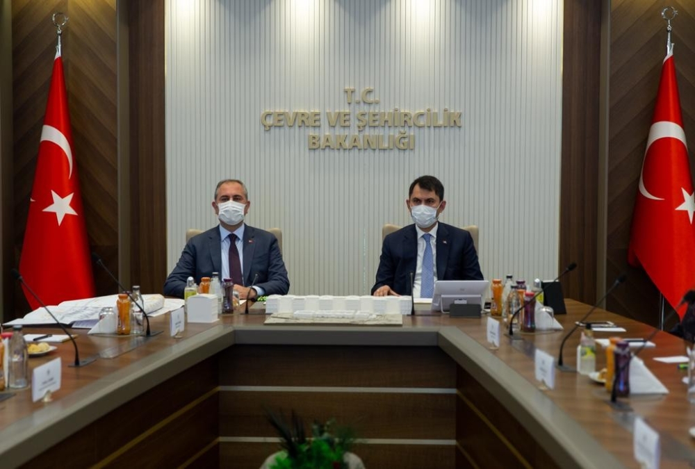 Bakanlar Gül ve Kurum yeni Ankara Adliyesi ile ilgili son durumu değerlendirdi