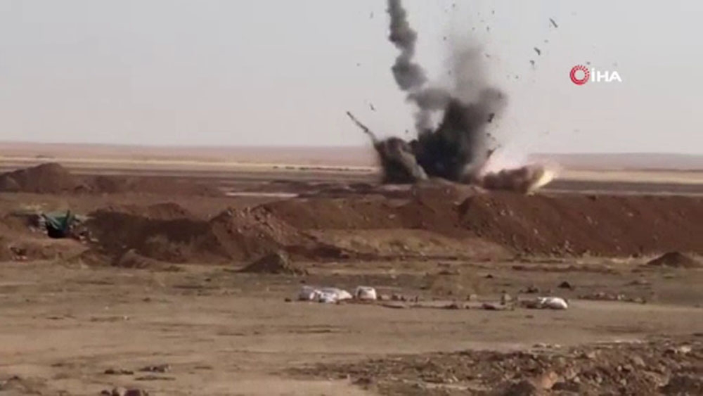 Bakanlık Açıkladı: Tel Abyadta Bombalı Araç İmha Edildi