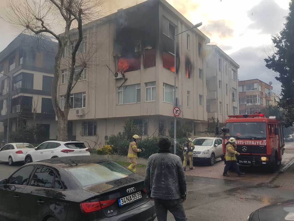 Bakırköy’de yangın paniği