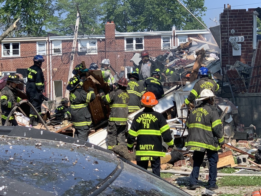 Baltimore’da doğal gaz patlaması: 1 ölü