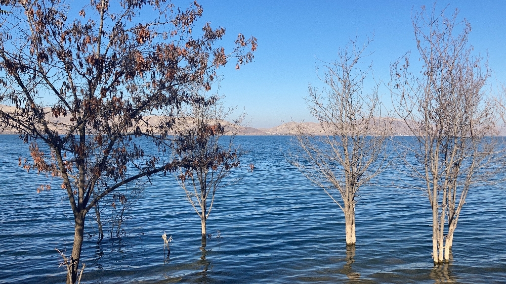 Baraj ve göllerde su seviyesi düştü, deprem merkezindeki gölde ise yükselme dikkat çekti