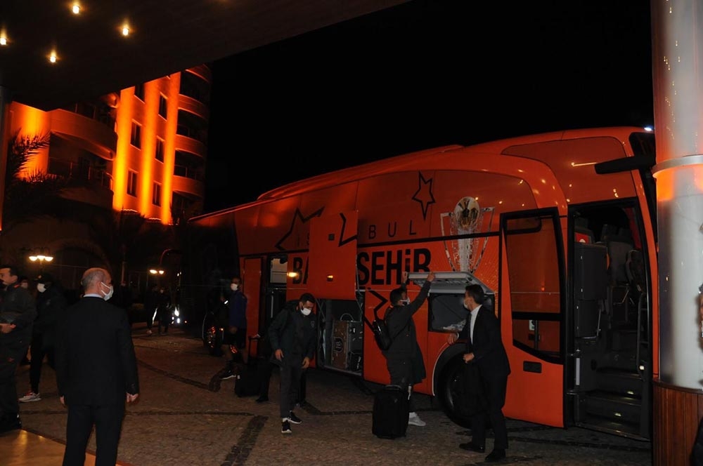 Başakşehir kafilesi Alanya’da