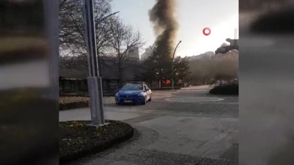 Başakşehir’de korkutan yangın