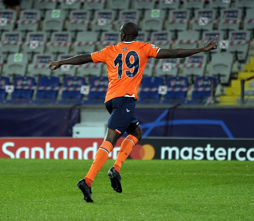 Başakşehir’in Şampiyonlar Ligi’ndeki ilk golü Demba Ba’dan