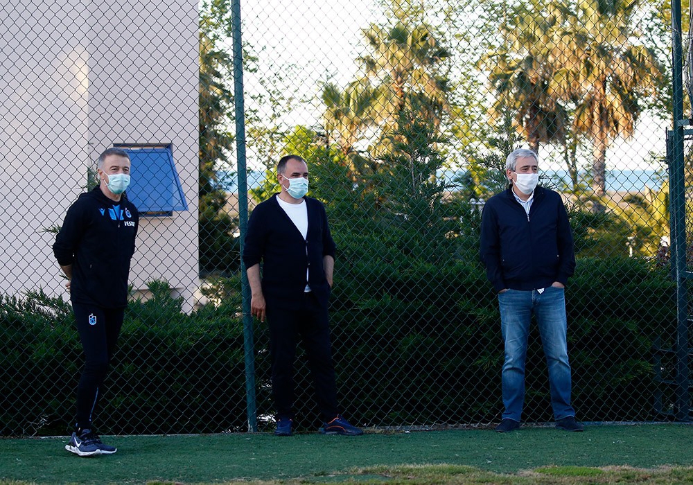 Başkan Ahmet Ağaoğlu’ndan moral takviyesi