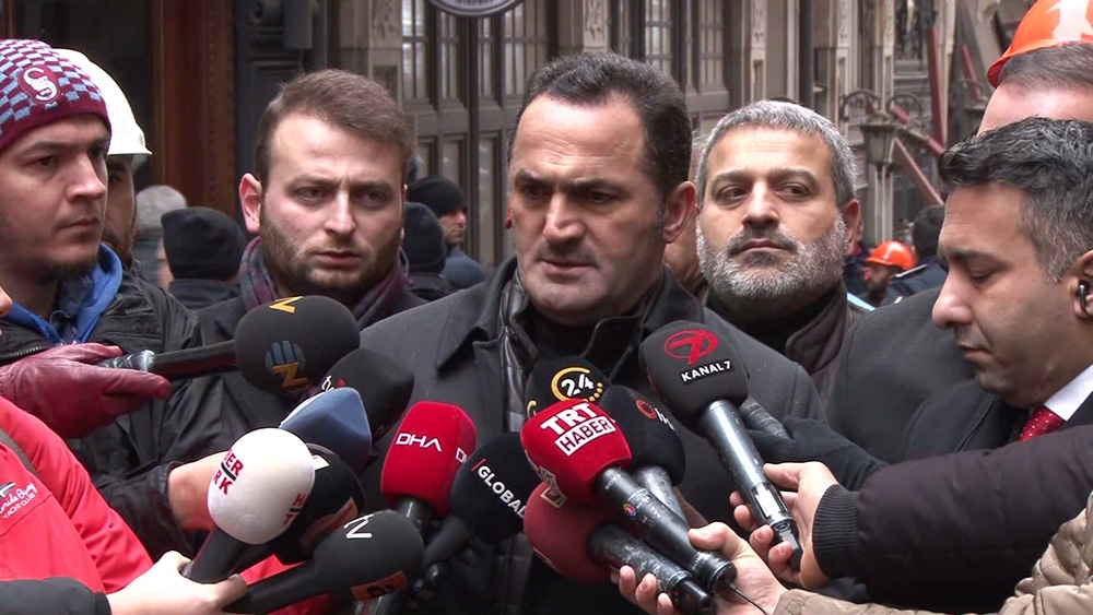 Başkan Ali Yıldız’dan çöken bina ile ilgili açıklama