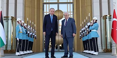 Başkan Erdoğan ile Abbas'ın görüşmesini böyle duyurdular..
