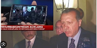 Başkan Erdoğan'ın 15 Temmuz gecesi yayınlanmayan görüntüler çıktı