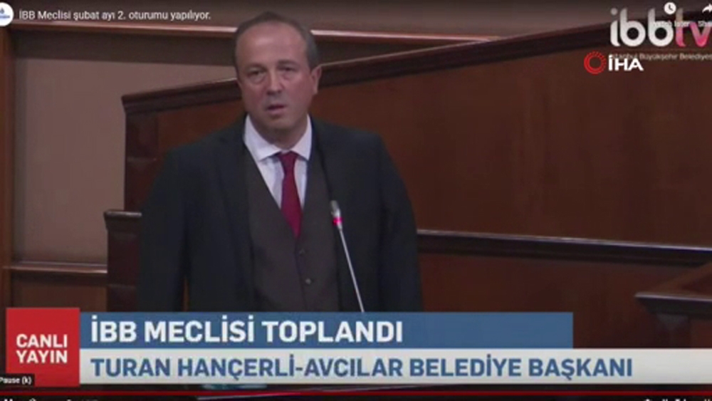 Başkan Hançerli’den İBB Meclisine imar planı tepkisi