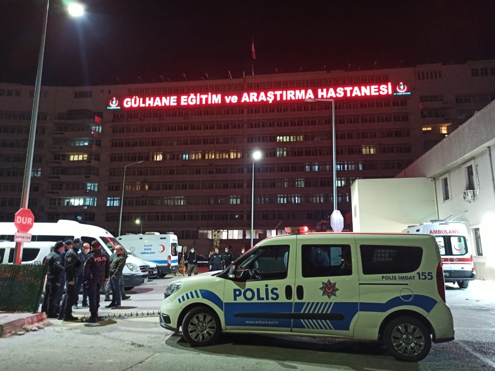 Başkent’te hastaneye taşlı saldırı: 20 gözaltı