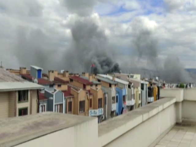 Başkent’te korkutan yangın