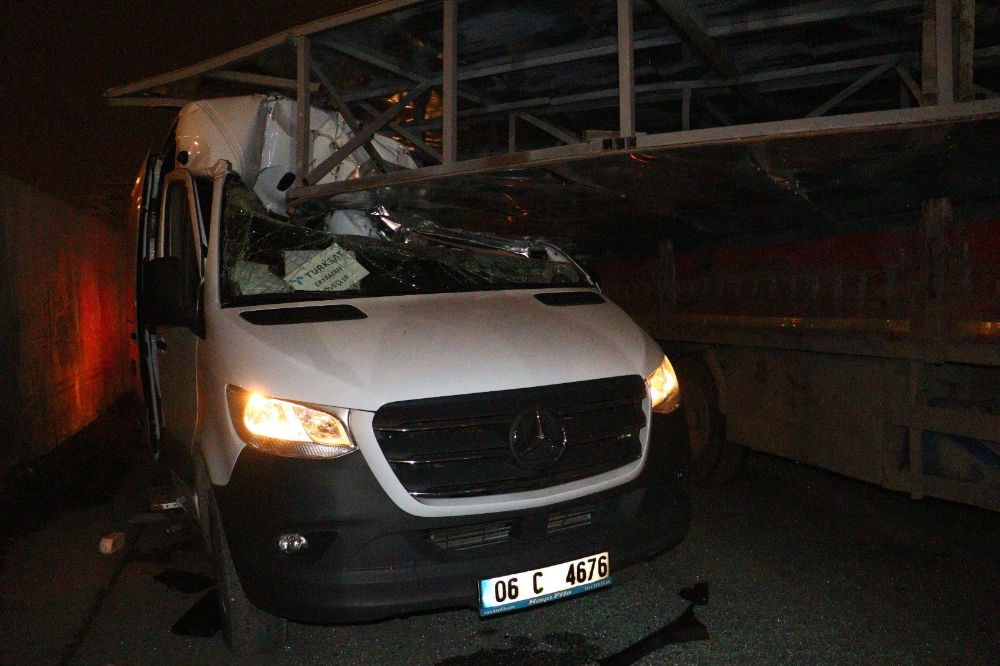 Başkent’te trafik kazası. 8 yaralı