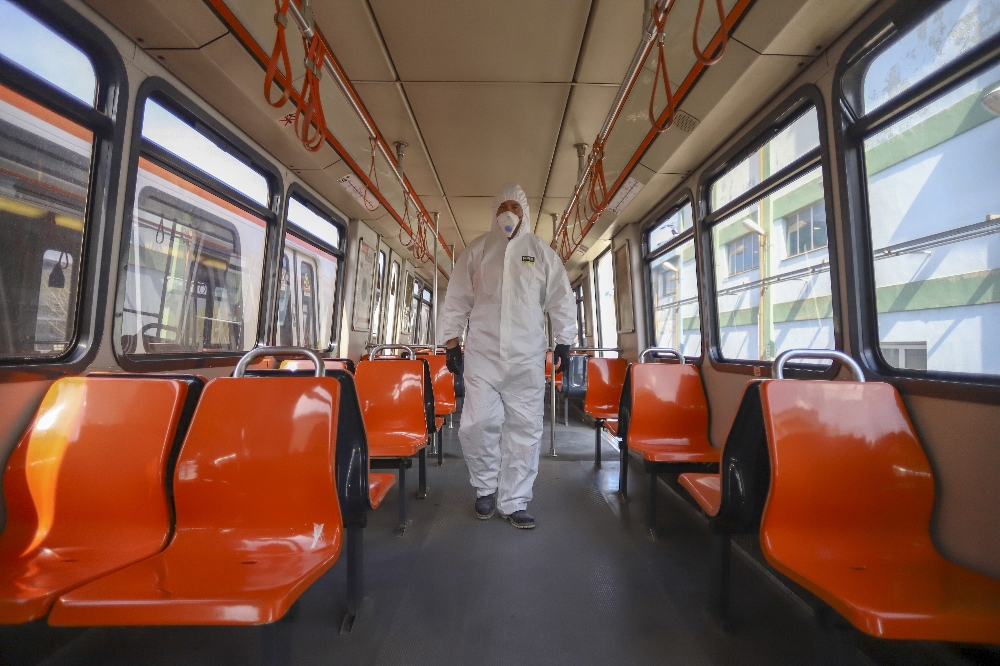 Başkent’te ulaşımda korona virüs önlemleri