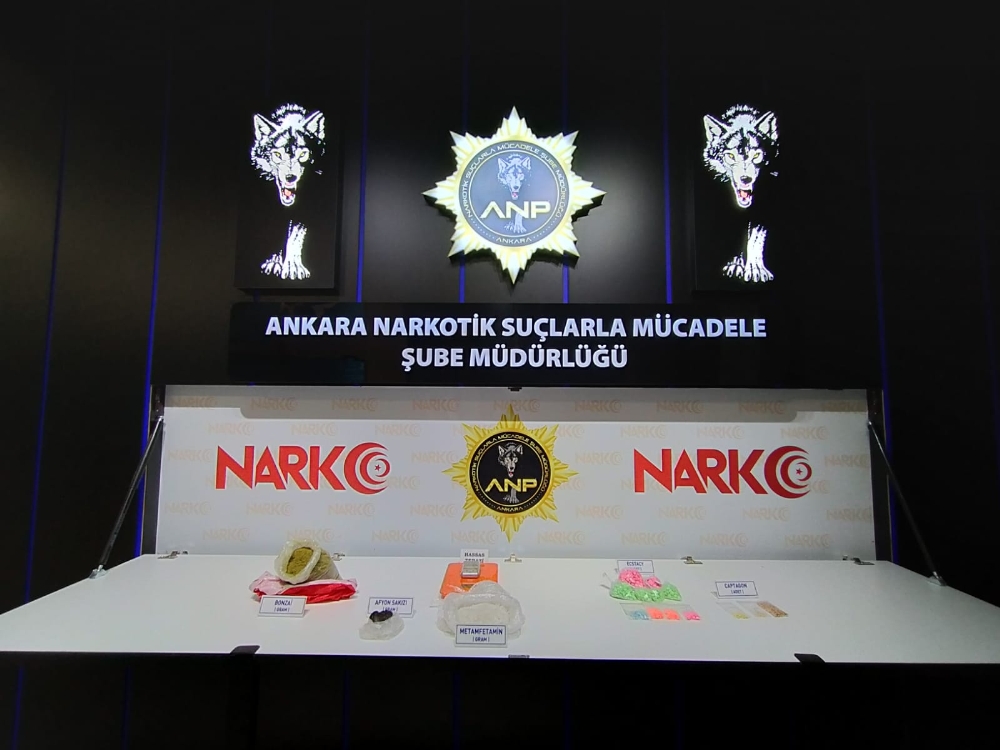 Başkent’te uyuşturucu operasyonu