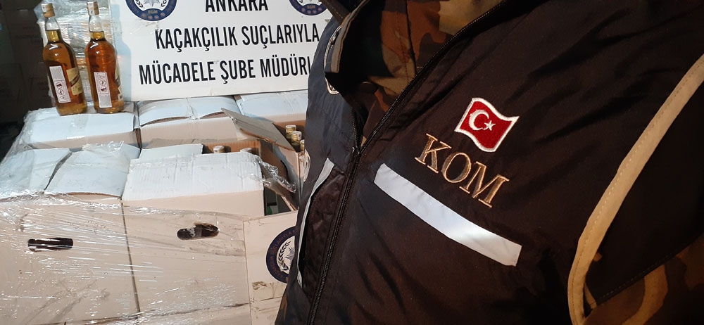 Başkentte Yılbaşı Öncesi Kaçak İçki Operasyonu