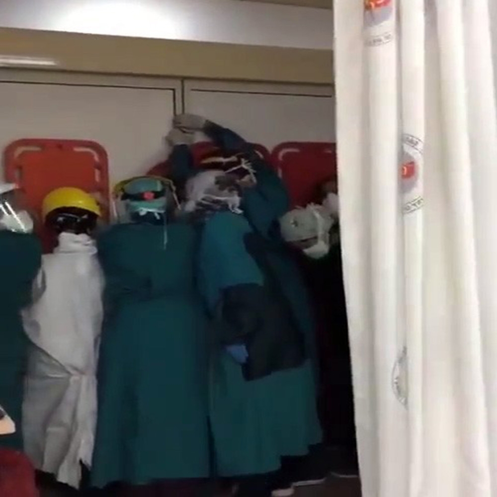 Başsavcılıktan, sağlık çalışanlarına saldırı girişimine soruşturma