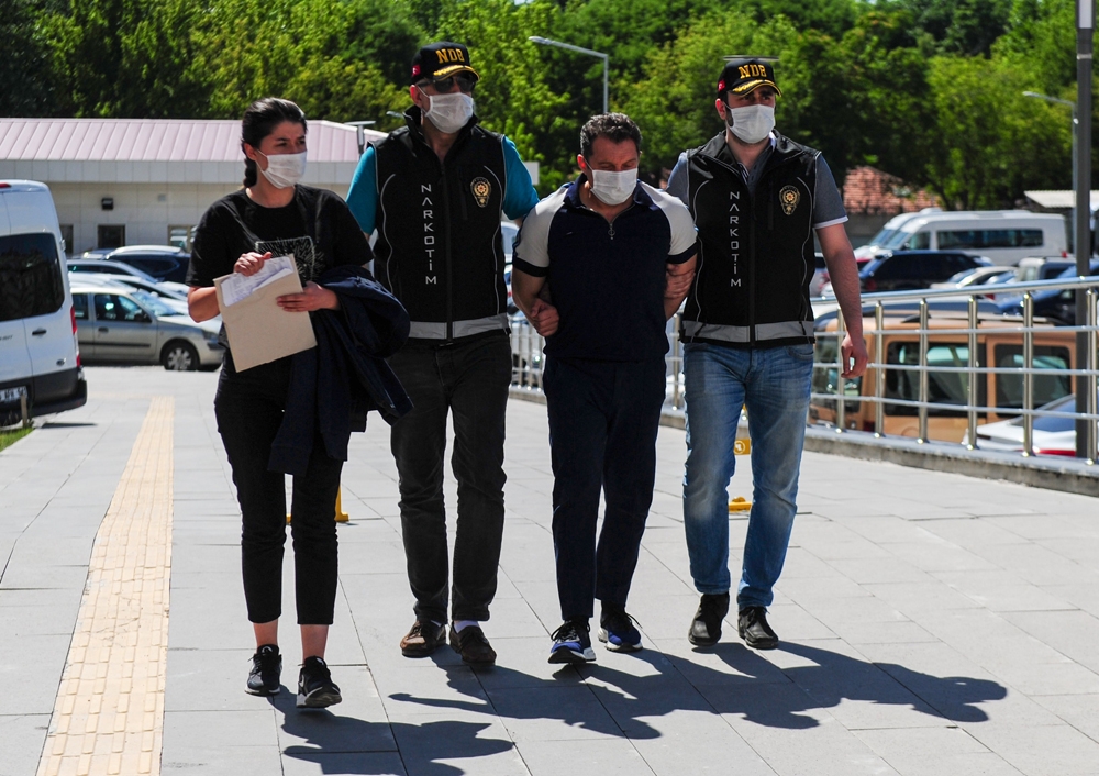 “Bataklık” operasyonu zanlıları Ankara Emniyet Müdürlüğüne getirildi