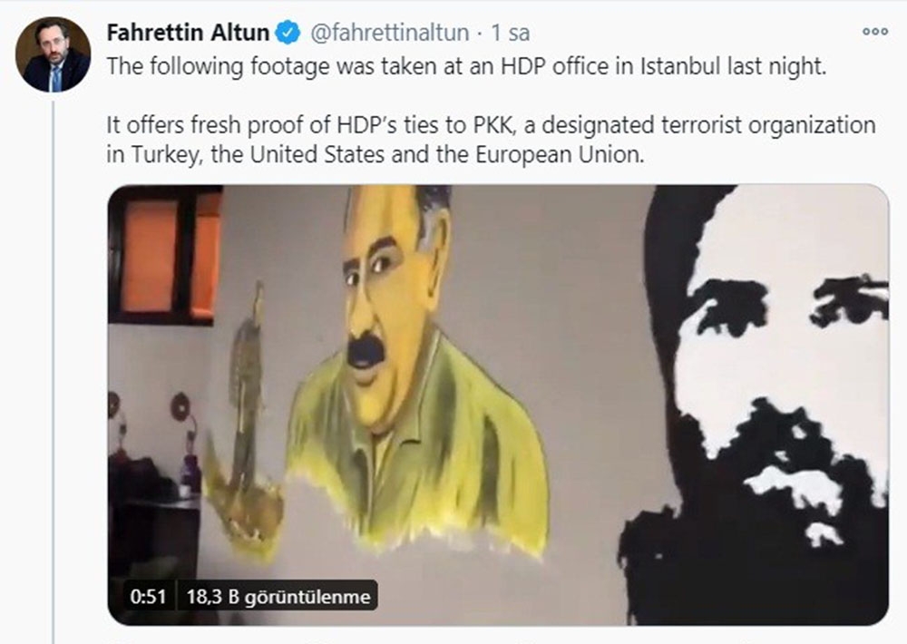 “Batı, HDP/PKK yalanlarını yaymayı bırakmalı ve gerçeği söylemeli”