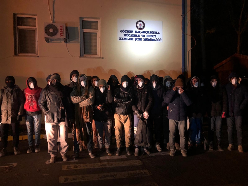 Batman’da 44 düzensiz göçmen yakalandı