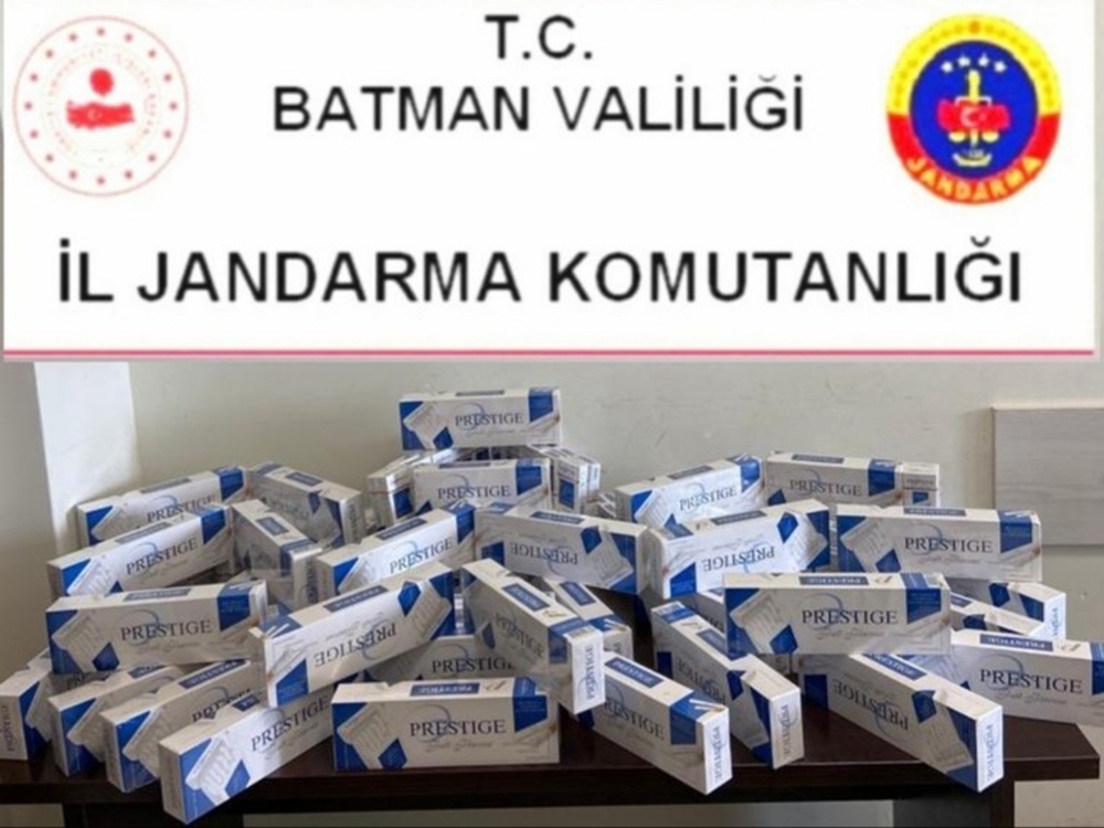 Batman’da kaçakçılık operasyonu: 44 gözaltı