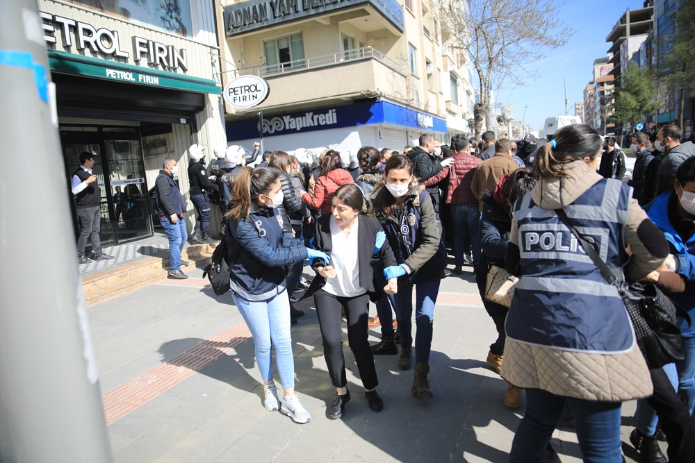 Batman’da kayyum atamasını protesto eden 16 kişi gözaltına alındı