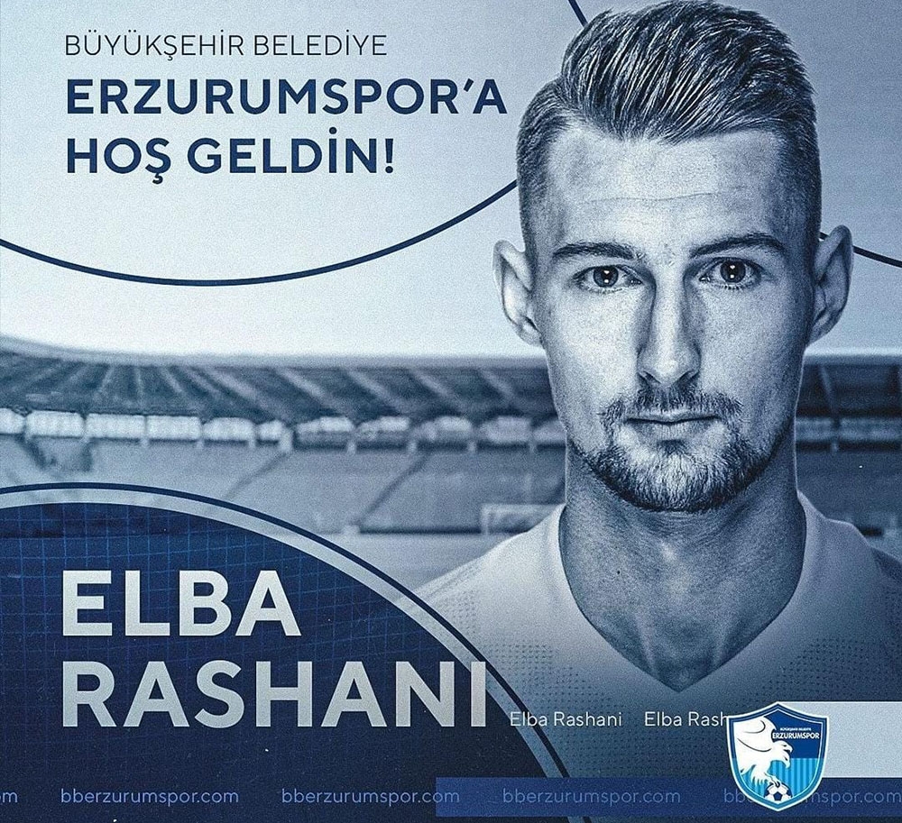 BB Erzurumspor, Elba Rashani’yi transfer etti