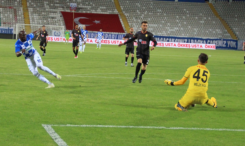 BB Erzurumspor, Eskişehirspor’u 1- 0 mağlup etti