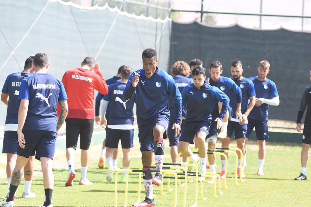 BB Erzurumspor, Kayserispor maçı hazırlıklarını tamamladı