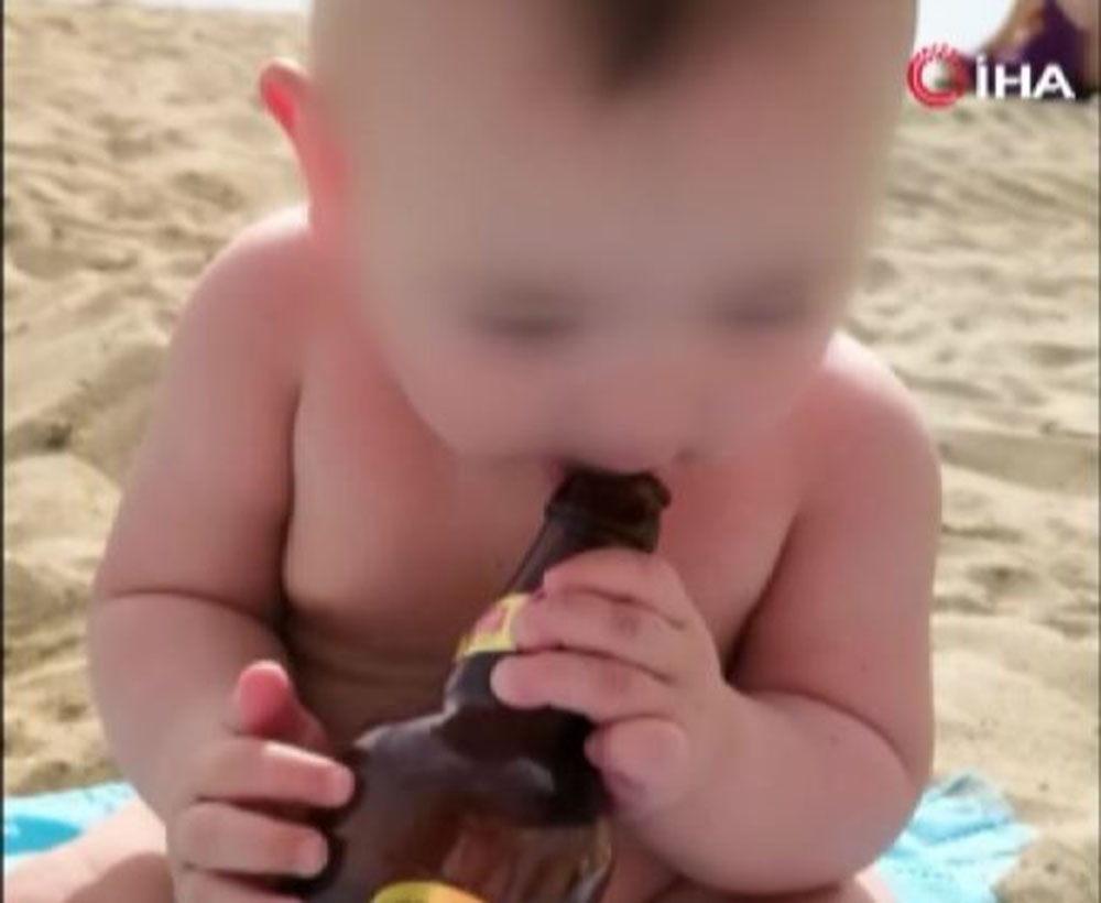 Bebeğine alkol içirip fotoğraflarını paylaşan annenin ifadeleri ortaya çıktı