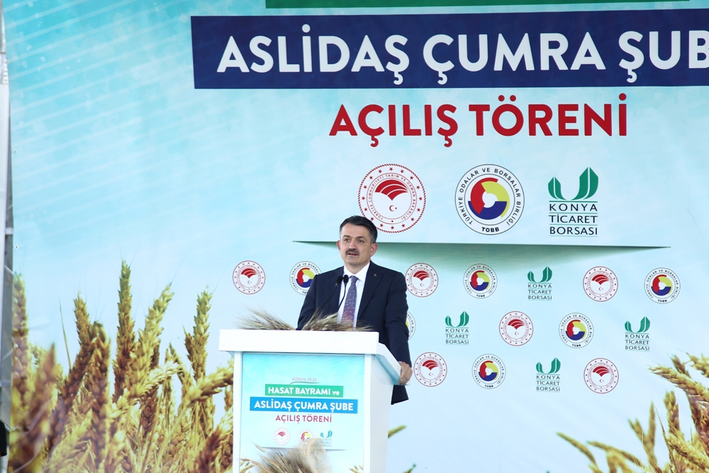 Bekir Pakdemirli: “Bizim mücadelemiz Bozkır ve yeşil mücadelesi”