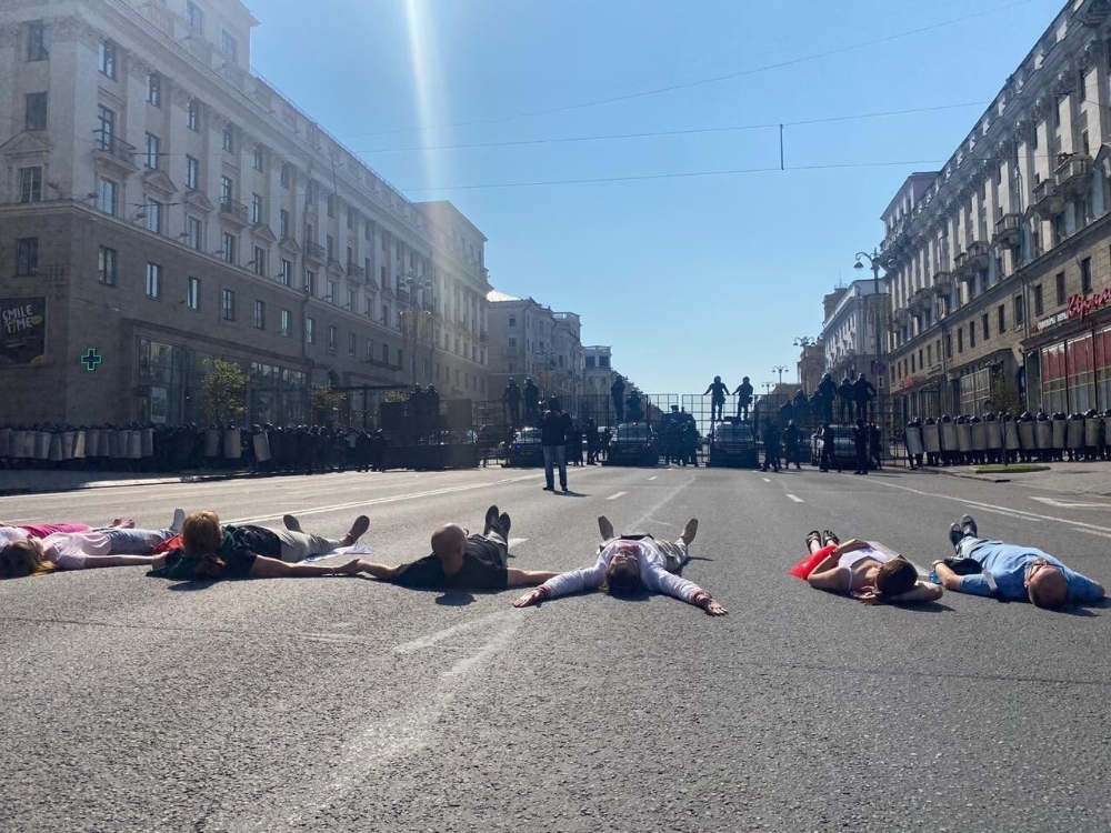 Belarus’ta muhalefetin mitinginde yine olaylar çıktı