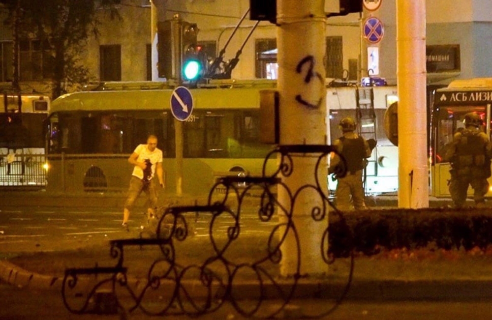 Belarus’ta protestolar devam ederken ölen göstericinin görüntüleri ortaya çıktı