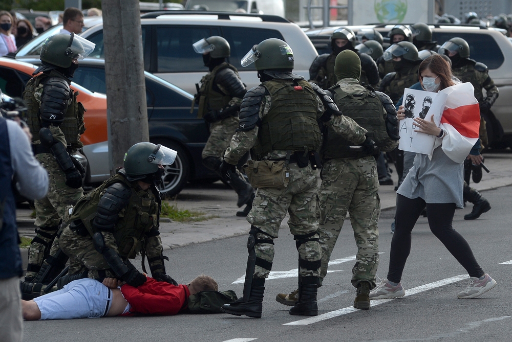 Belarus’taki şiddetli protestolarda gözaltı sayısı 774’e ulaştı
