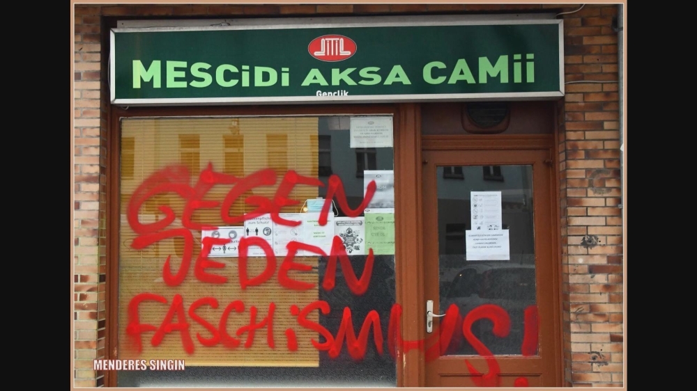Berlin’deki Mescid-i Aksa Camisi’ne çirkin saldırı