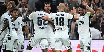 Beşiktaş, Avrupa Ligi'nde tek golle tur avantajını kaptı