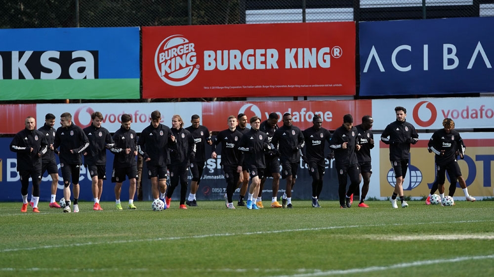 Beşiktaş, Başakşehir maçı hazırlıklarına başladı