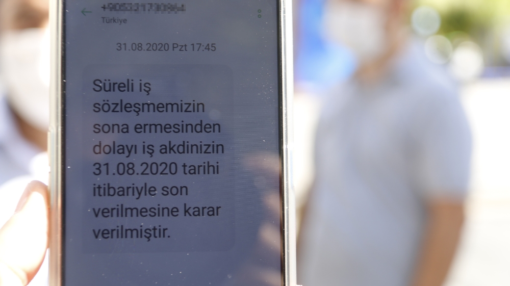 Beşiktaş Belediyesi işçileri pandemi sürecinde işten çıkardı