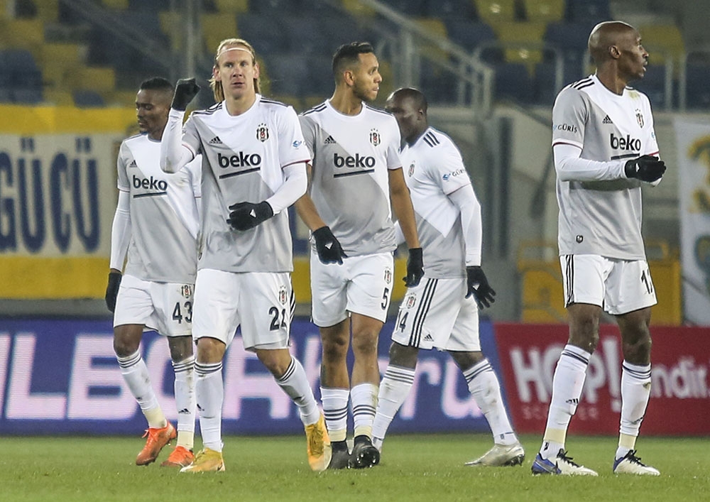 Beşiktaş, deplasmanda MKE Ankaragücü’nü 1-0 mağlup etti