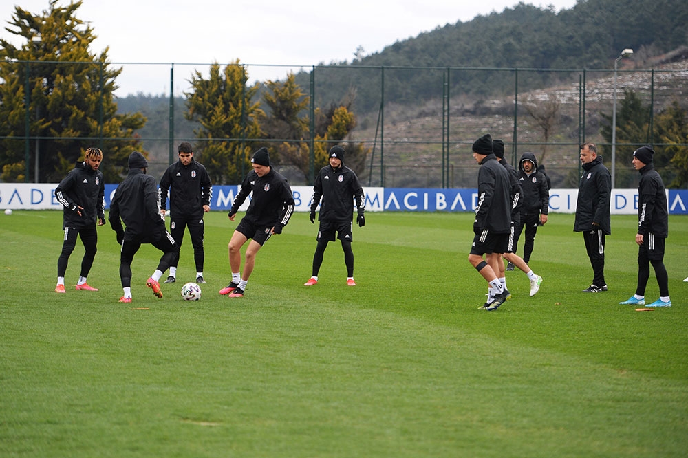Beşiktaş, Kasımpaşa maçı hazırlıklarını sürdürdü