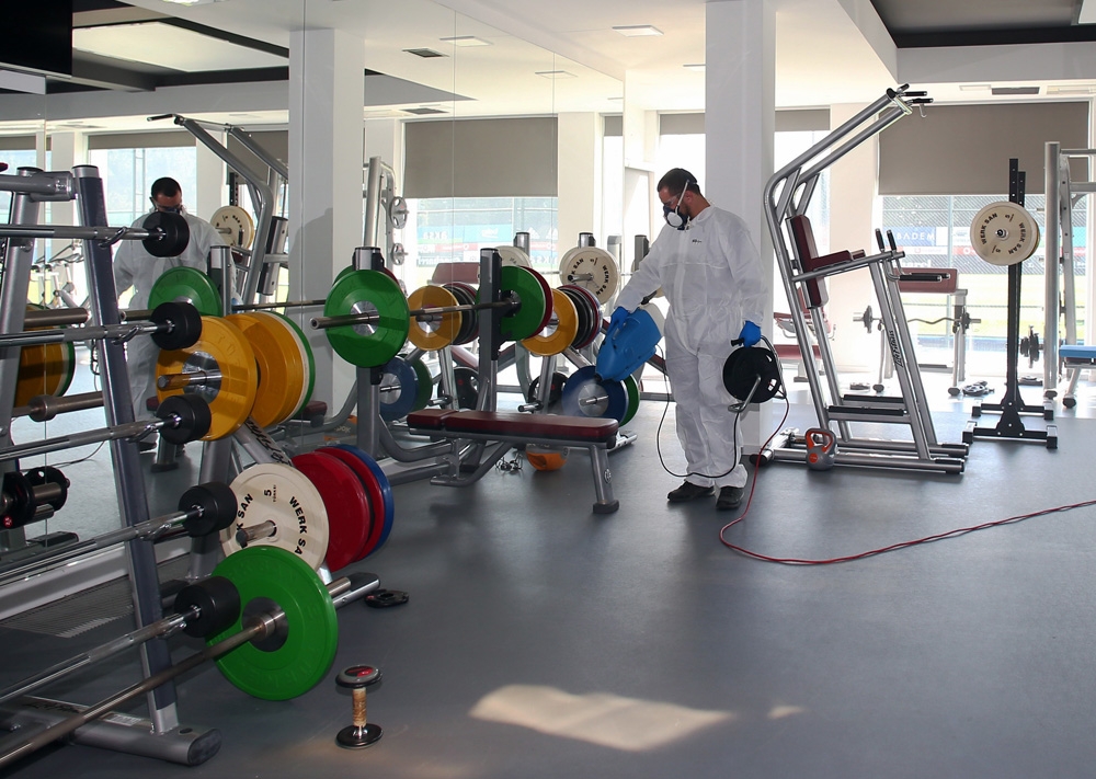 Beşiktaş Kulübü, tesisleri dezenfekte etti