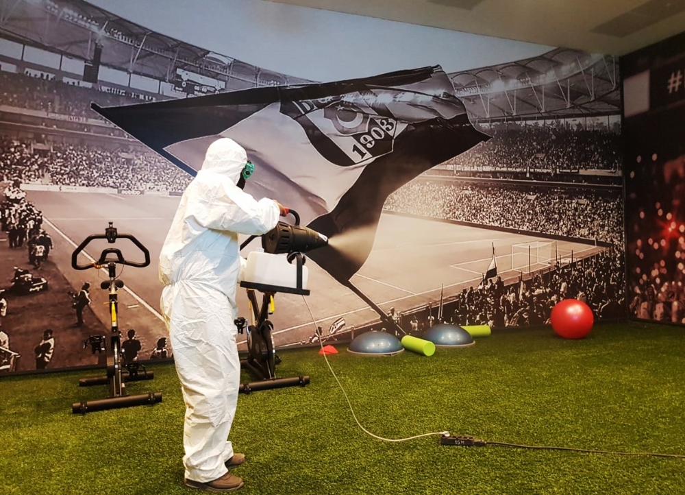 Beşiktaş, stadını dezenfekte ettirdi