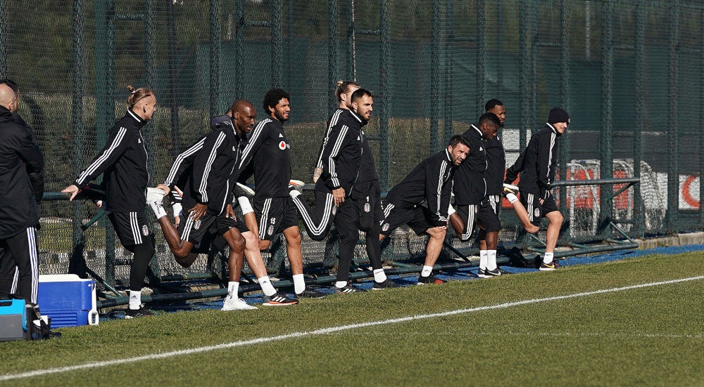 Beşiktaş’ta grup idmanları başladı