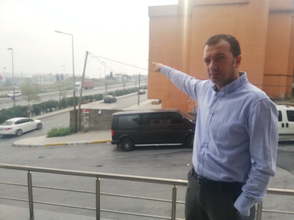 Beylikdüzünde Botaş İstasyonunda Korkutan Görüntü