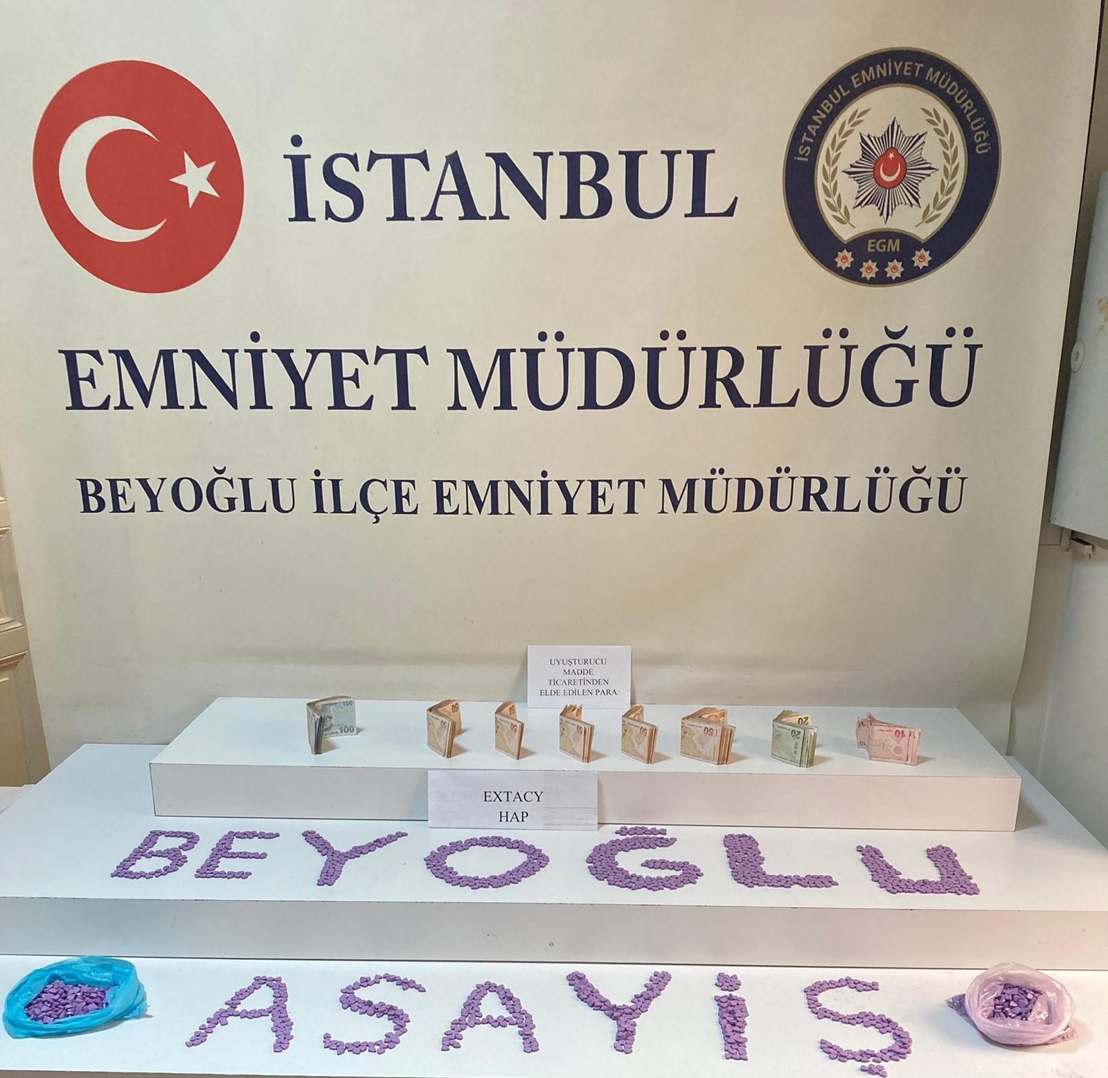 Beyoğlu’nda uyuşturucu baskını: 1 gözaltı